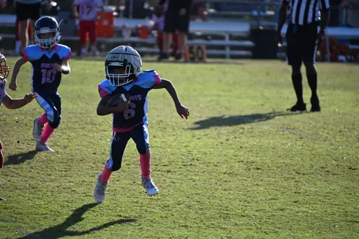 Bobcats tackle football game action