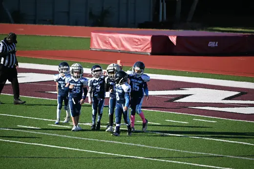 Bobcats tackle football game action